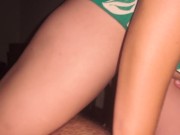 She Teased in That Short Dress Until He F*cked Her Raw and Finished Inside! 8/16