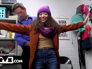 Shoplifter Teenie Gets Caught Stealing Makeup On Christmas - Shoplyfter 5/16