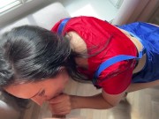 Sexy cosplay on Super Mario 4/16