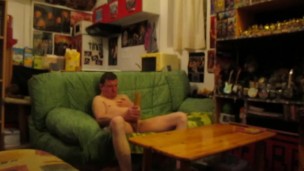 Jerking for you (7) with one testicle