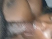 BIG TITTY WET MOUTH EBONY SAYS AHHHH SO GORILLA DICK CAN FUCK HER THROAT!!!!!!!!!!!! 10/16