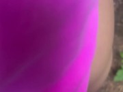 Teenage Girl Gets Backshots In Forest 4/16