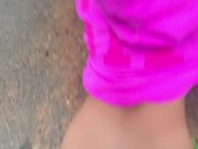 Teenage Girl Gets Backshots In Forest 9/16