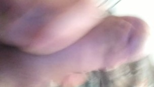 Just playing with my cock while the wife js busy
