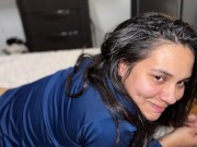 Chupando la polla de mi amigo hasta correrse 3/16