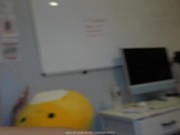 18 Year Old College Slut Fucks In Dorm in Front of Horny Roommate! 12/16