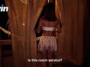 FUCKING a MERMAID and filling her with CUM in front of the sea! POV - Abella Olsen 1/16