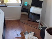 CLEANING MY APARTMENT BEFORE JERKING OFF 16/16