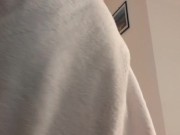 Horny Wife Humping On Male Friend's Pillow While He's In The Shower 11/16