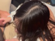 【素人】シーシャバーでイチャイチャ危険なイラマフェラ抜き/イラマ/素人/巨乳/美乳/中出し/ハメ撮り/喘ぎ声/美女/日本人av/高速ピストン/アクメ/激イキ/生ハメ/個人撮影/大学生/エロ/下着 - Screenshot 7 of 16 - フェラ