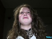 Public Agent - 18 yrs old, fertile, her FIRST CREAMPIE, she's ripe for breeding 4/16