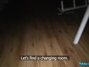 Public Agent - 18 yrs old, fertile, her FIRST CREAMPIE, she's ripe for breeding 5/16