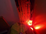 My Morning Warrior Routine 💙🏹 gotta empty my huge balls before the start of the day 🙃🌄🌻 13/16