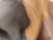 Fucking myself in. Harveys public restroom live. 2/16