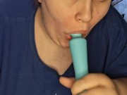 Let me suck and fuck u while I rub my clit 1/16