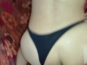 💦Putita latina buen culo queda sudada con semen dentro de su puchita