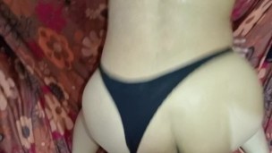 💦Putita latina buen culo queda sudada con semen dentro de su puchita