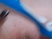 Giving my pussy (Lucy) a shave 😈🪒 13/16