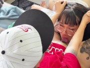 SABES QUE ME CORRO RÁPIDO! Lengua, saliva y orgasmos jugando videojuegos 15/16