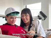 SABES QUE ME CORRO RÁPIDO! Lengua, saliva y orgasmos jugando videojuegos 2/16