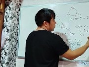 38 Geometry Sexual Mathematics Calculate the value of X Angles Triangles 15/16