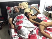 I dildo my pussy in front of my stepfather 14/16