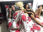 I dildo my pussy in front of my stepfather 3/16