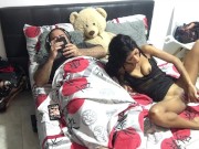 I dildo my pussy in front of my stepfather 7/16