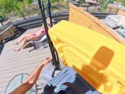 DICKFLASH Creampie After Anal 💦 Public Destroyed by 9-Inch Big Dick — Full video in profile 💦 10/16