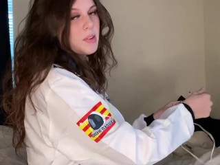 Among Us Masturbation Task – 19 Year Old Gets Dirty!