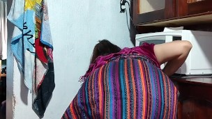 🇬🇹 Me folle a la Madrastra de mi novia y le encanto mi polla 💦