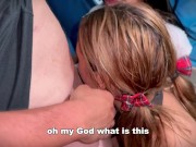 High school bully wants to impress us with his big dick and he succeeds, we got his warm fresh cum 11/16