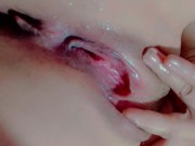 Me masturbándome hasta venirme en mi cuarto a solas 16/16