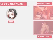 Before met me, masochistic boy came here with holding his ejaculation.  His face got horny which...