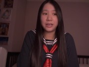 Going to Heaven Doggy Style - Cute Japanese Schoolgirl