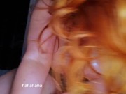 Redhead step sister gets facial cumshot from her perverted stepbrother - Family relationship 6/16
