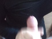 Cumshot on my clothes 8/16