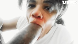 INDIAN CHERRY RED TRIBE INDIA POV BLOWJOB SUCKING COCK