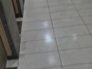 Totally naked in mall restroom while shopping 16/16