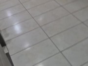 Totally naked in mall restroom while shopping 5/16