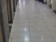 Totally naked in mall restroom while shopping 9/16