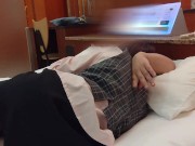 Office lady gets horny in the middle of the day and begs for a dick. She gets excited when her panty 4/16