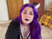 POV Goth Babe Stuffs You 16/16