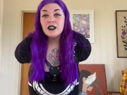 POV Goth Babe Stuffs You 3/16