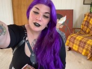 POV Goth Babe Stuffs You 5/16