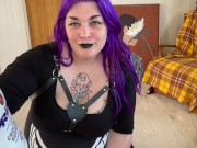 POV Goth Babe Stuffs You 9/16