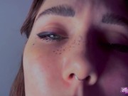 POV Taking Your Sweet Busty Step Daughter's Virginity and BREEDING Her Pussy - Ellie Skyes 5/16