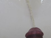 pitting into sink after a jerk off session | pissing | post masturbation | indian 7/16