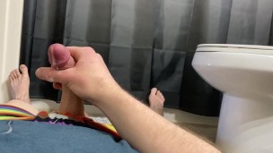 Messy masturbation