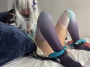 崩壊スターレイルコスプレでオナニーしたら最後までいっちゃた 6/16